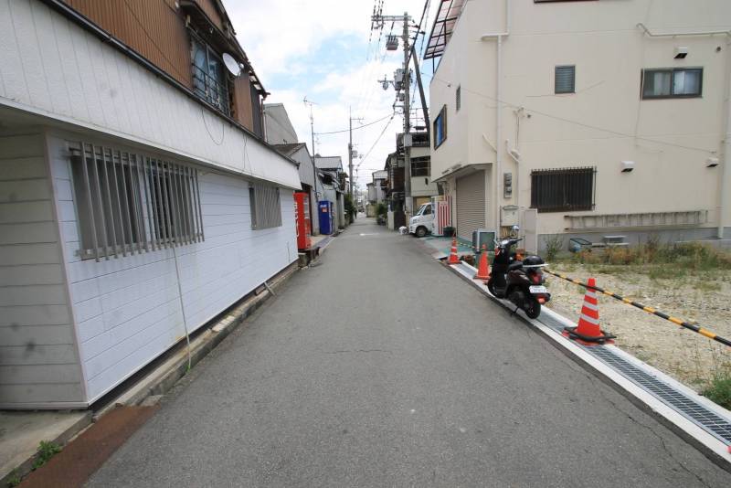 閑静な住宅街。