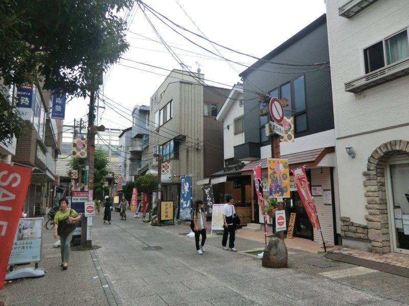 谷津遊路商店街(谷津駅前) 970m