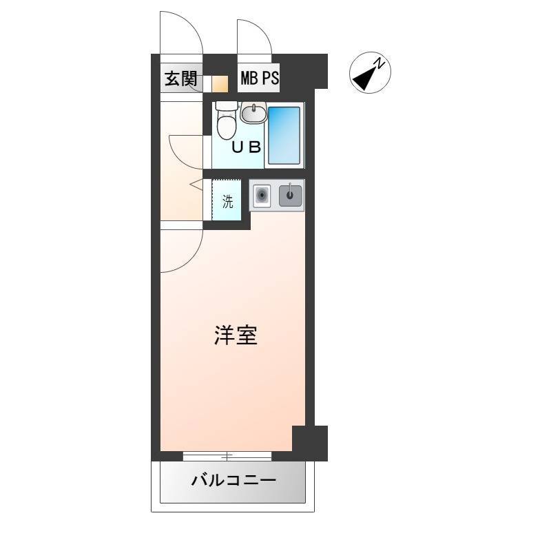 単身者には手頃な20㎡超