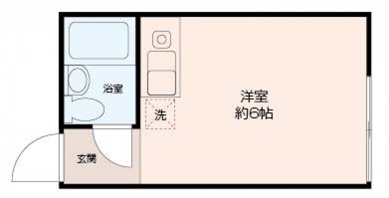 １０３の間取りはこちらの反転バージョンです