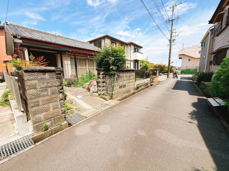 広めの前面道路