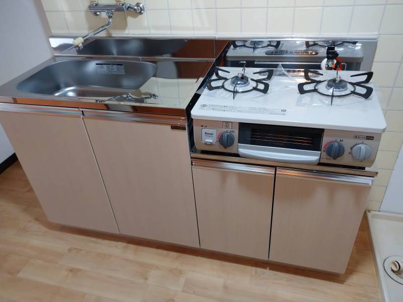 ピカピカの台所は，見ていて気持ちがいいですね。