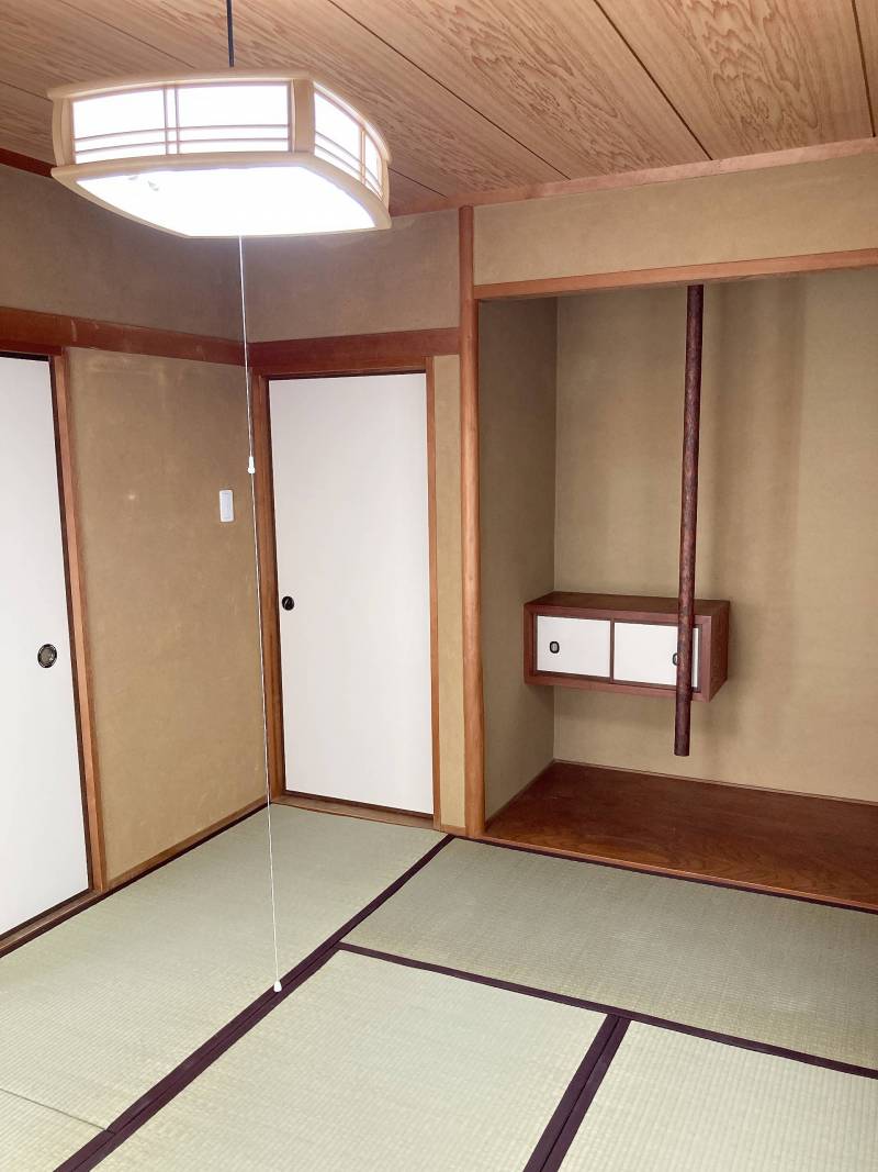 １F和室(東側)　畳表替え