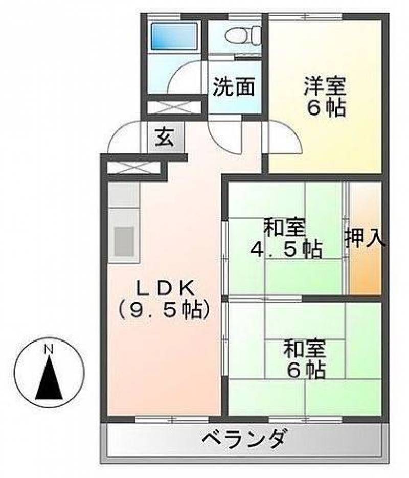 ペットも広々生活できます