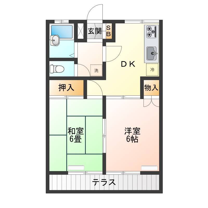 全室リフォーム済みで清潔、大変明るく住みやすいお部屋です。
