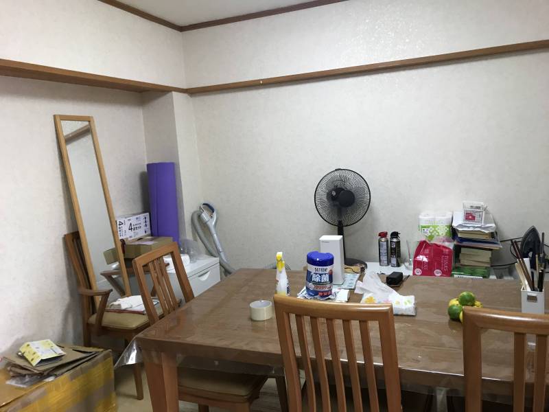 リビングダイニングです。約7.5畳あります。