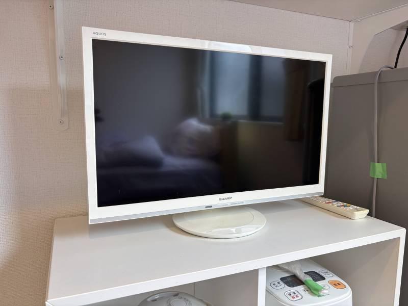 テレビも付いてます！