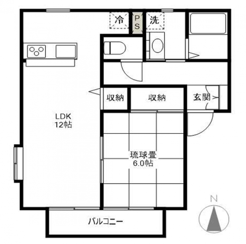 広々とした１LDK♪