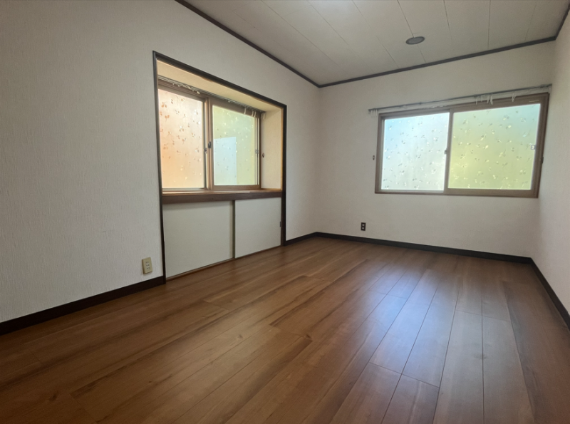 2024年にリフォームしたばかりの洋室です。