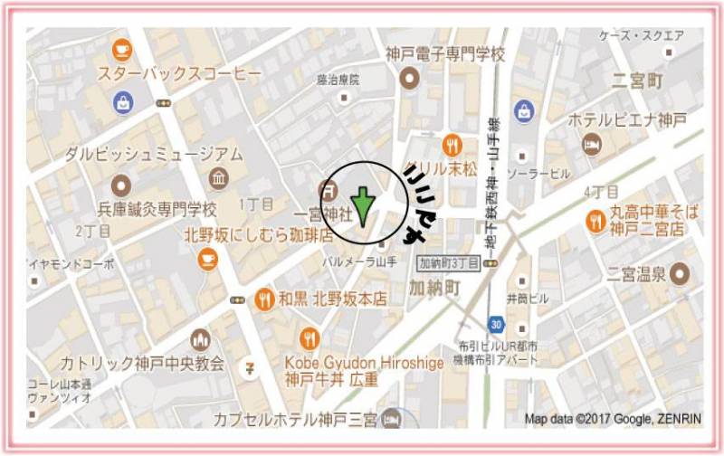 周辺の地図です。