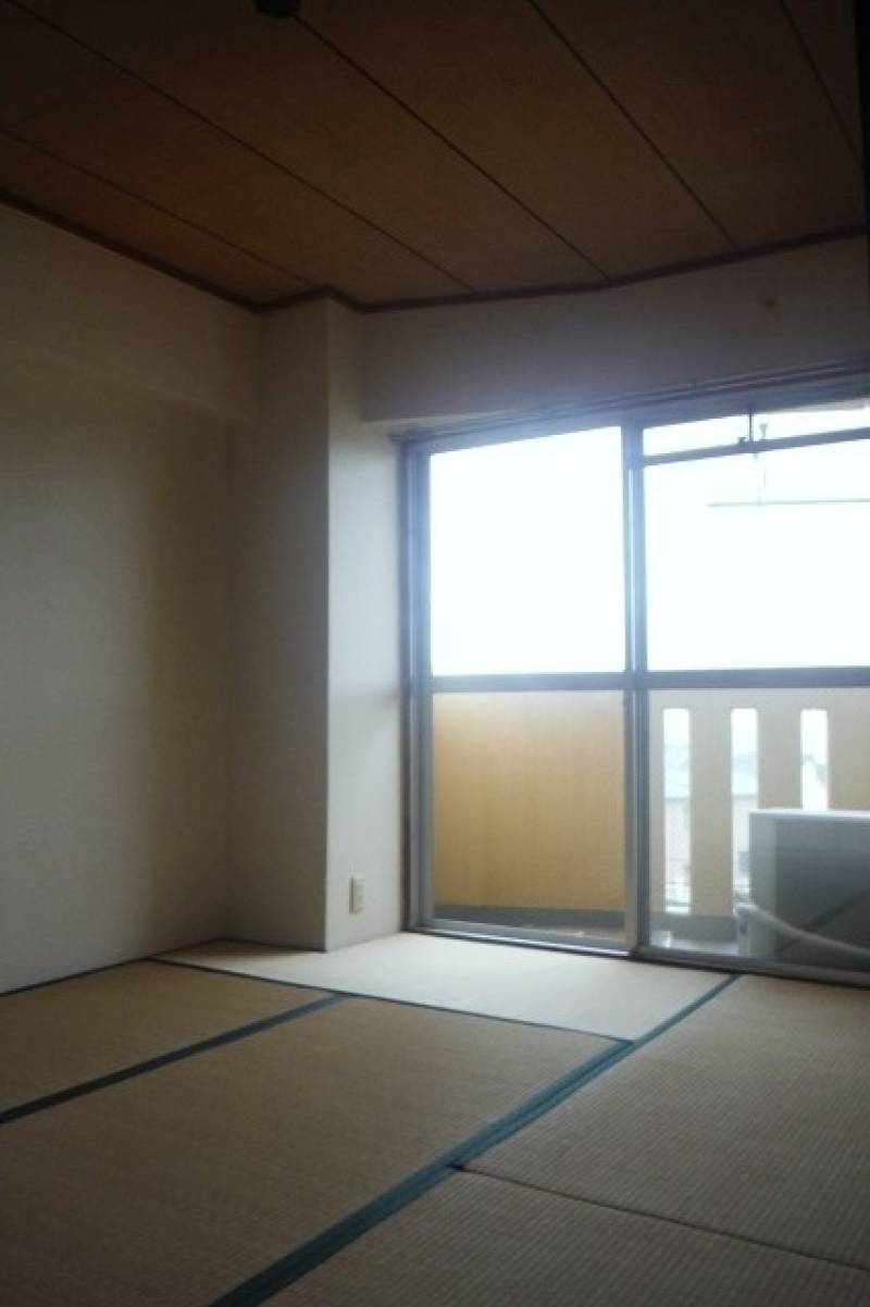 きれいな和室からの眺め