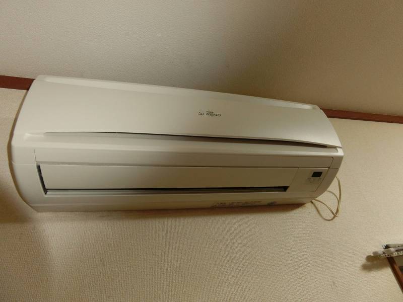 エアコンつき