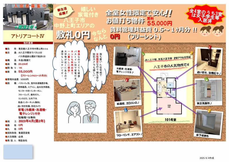 マイソクを自作してみました。