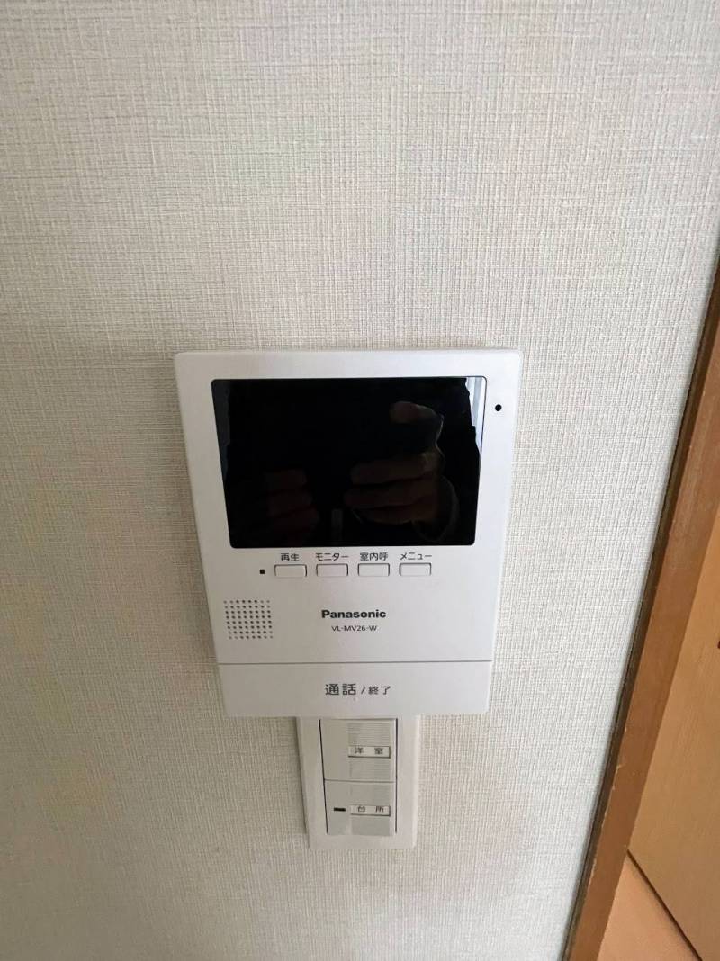 モニターホンもついてて安心