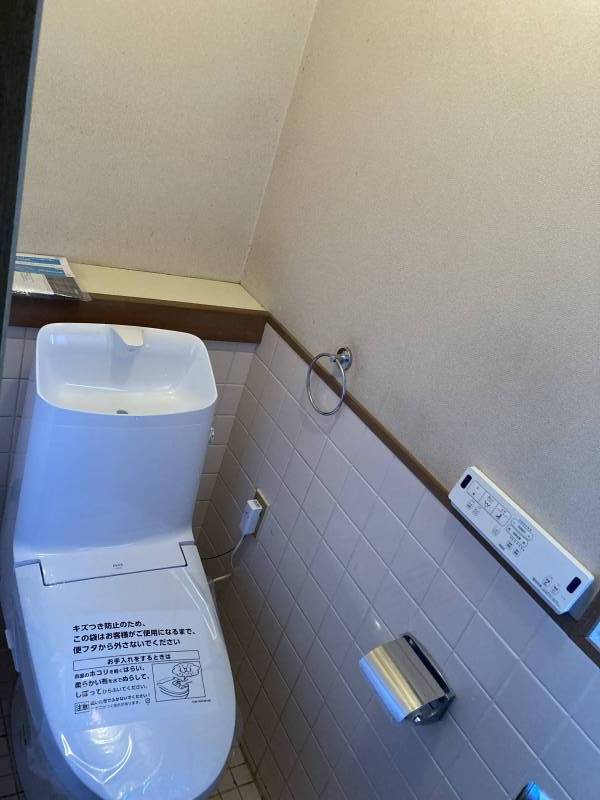 トイレ　新製