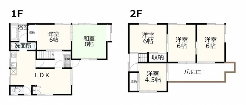 多くのお部屋はあなた好みに使ってください