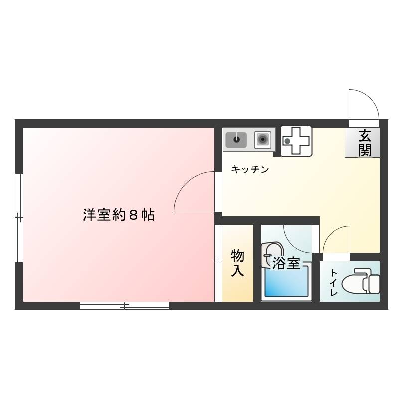 人気のトイレ・バス分離です