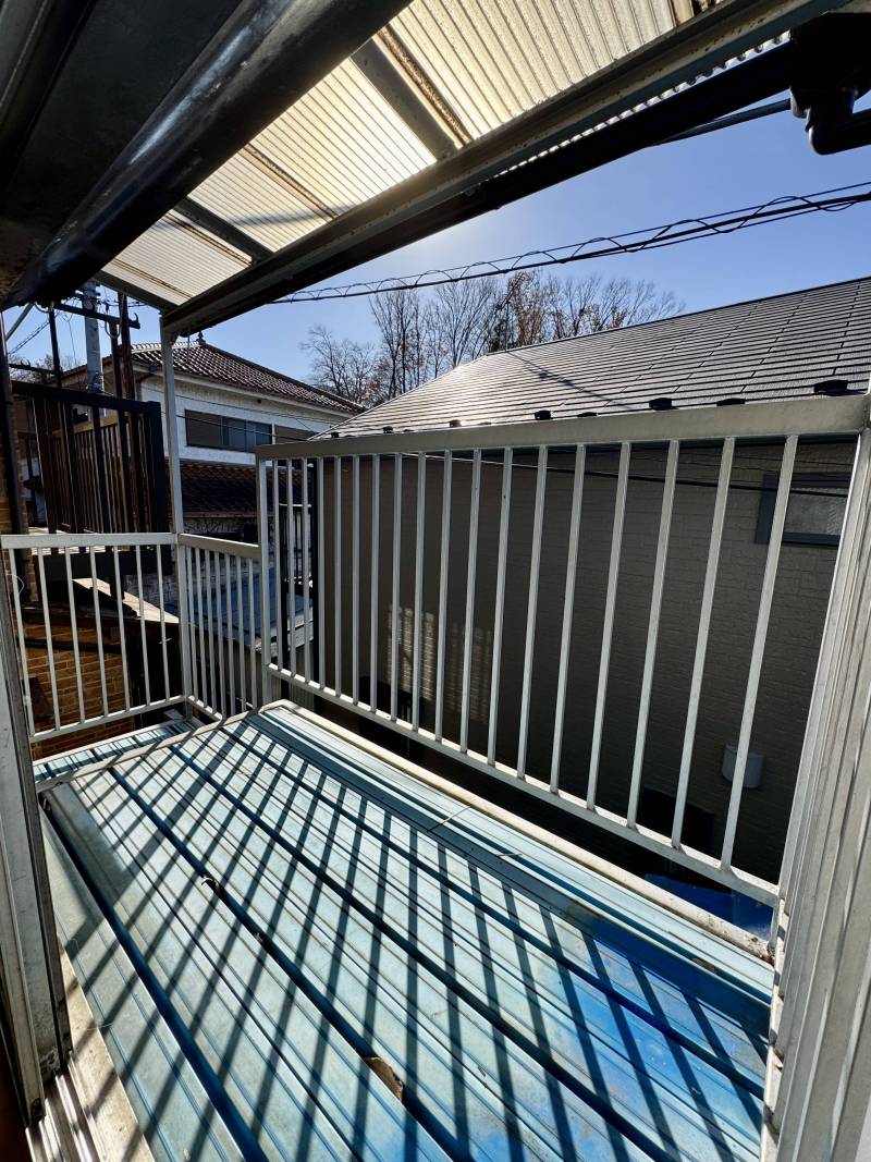 ベランダの日当たり良好です