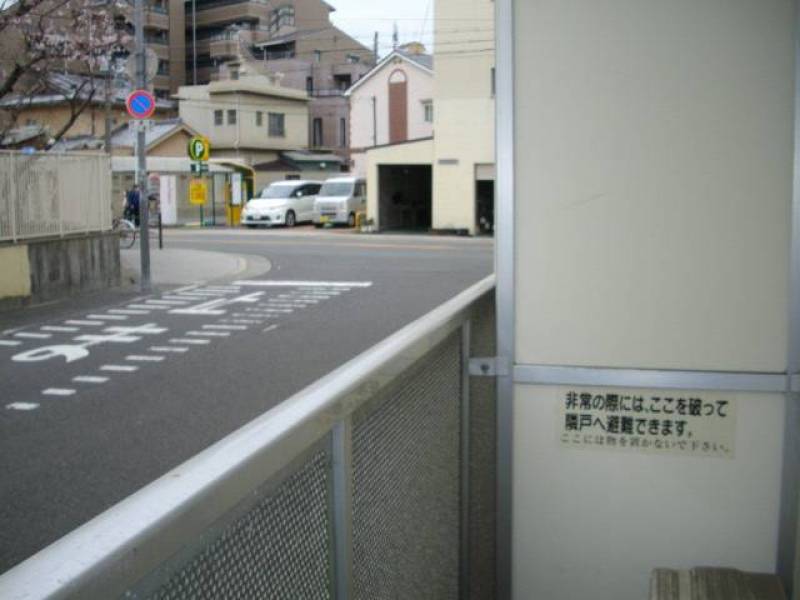 １０４号室　バルコニー