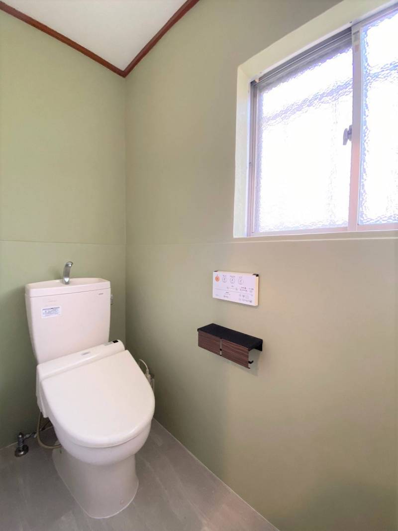 落ち着くトイレ空間です！２Fにもあります！
