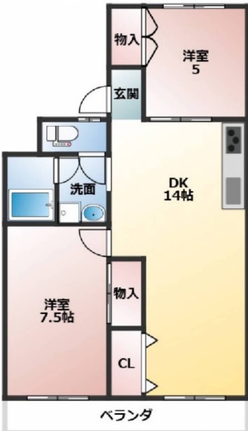 ２LDK