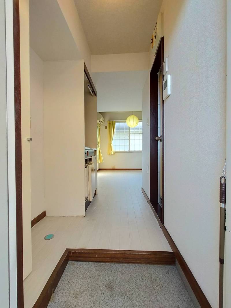 玄関からの眺めです