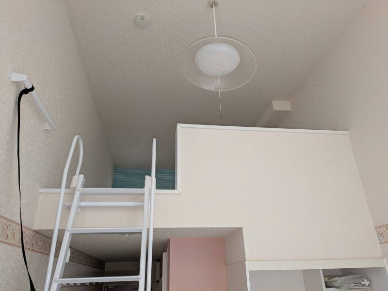 ロフトへの入口