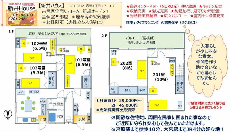 ウエルシア徒歩１分、ジャパンミート、角上魚類、コスパ最高
