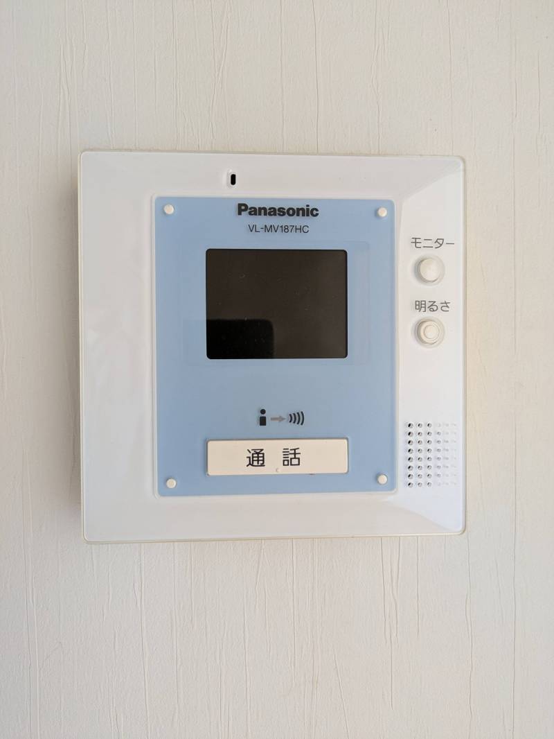 TVインターホン付きでセキュリティも安心。