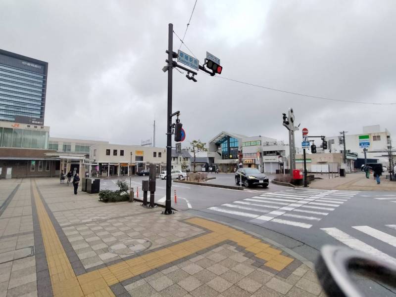 草薙駅　ロータリー