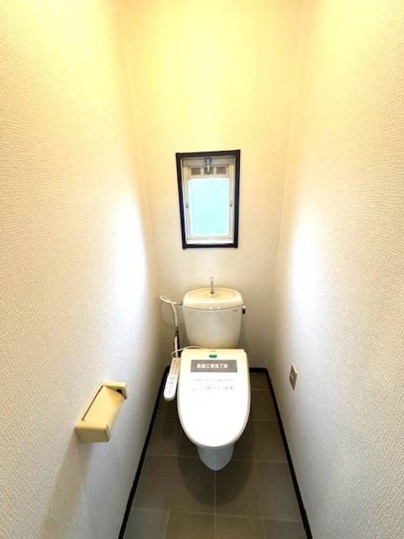 清潔感のあるトイレです。