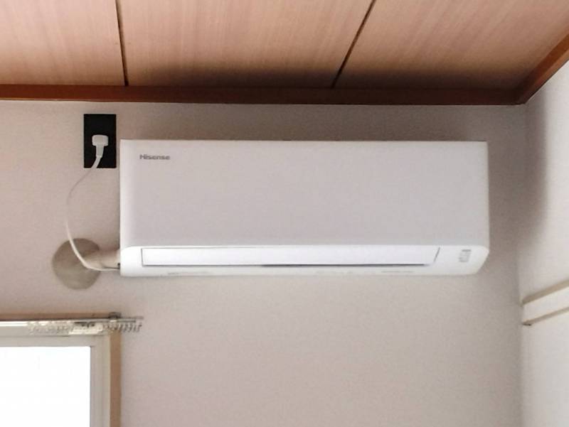 エアコン付き　新品です