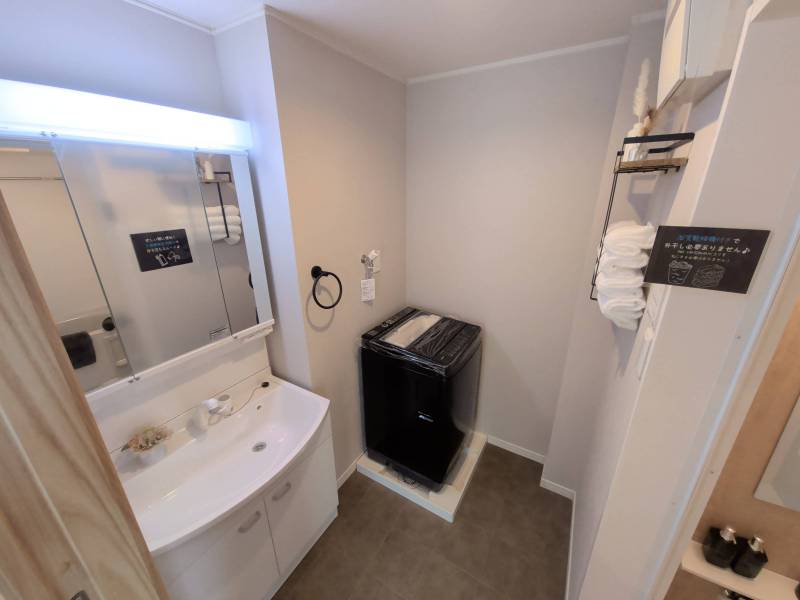 支度のし易い三面鏡