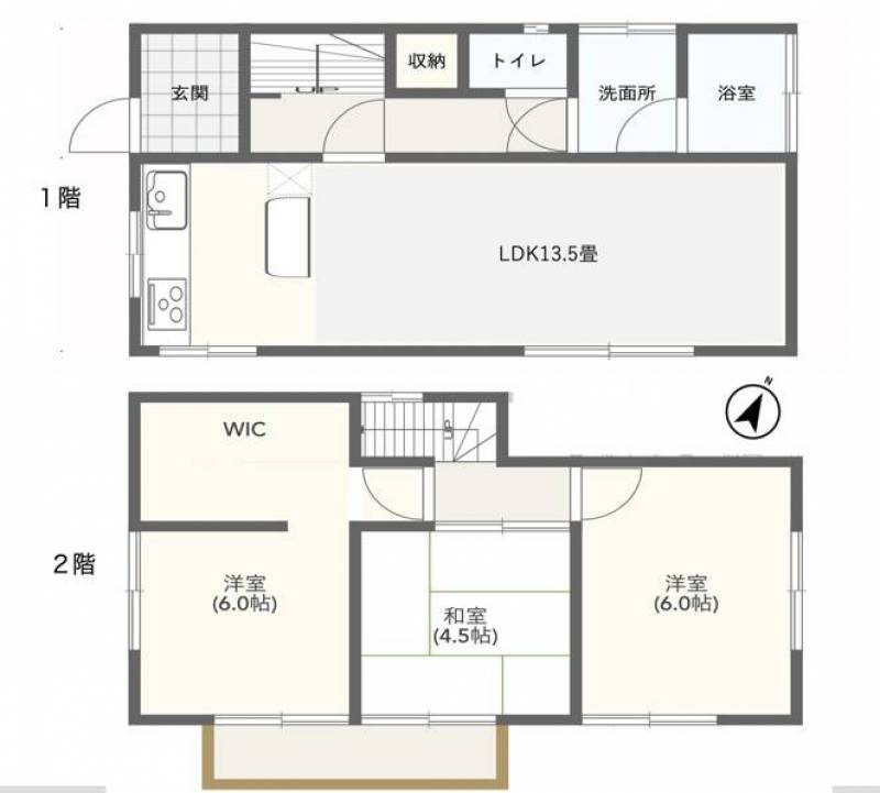 ３LDK　収納たっぷり