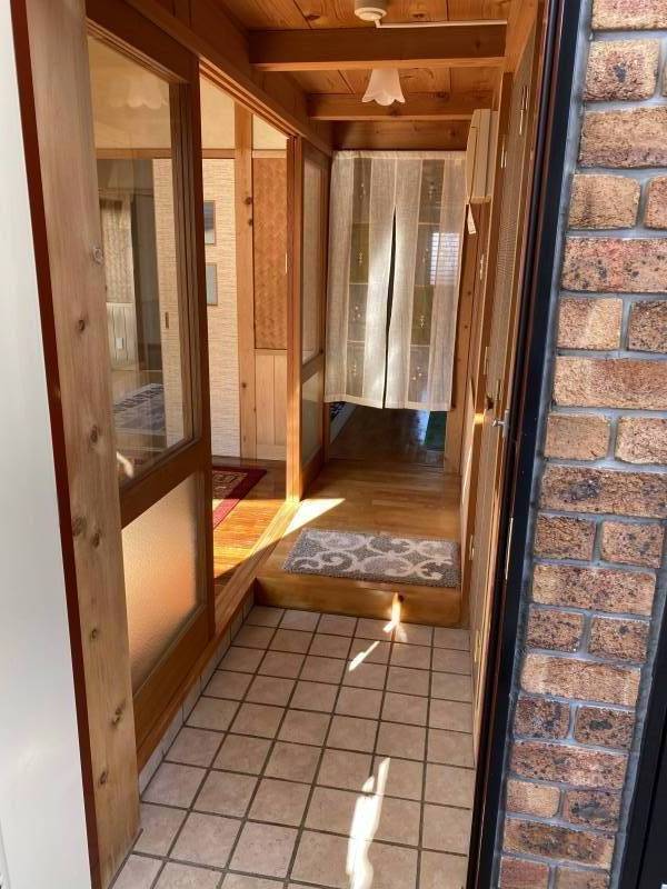 大きな収納スペースのある玄関です。