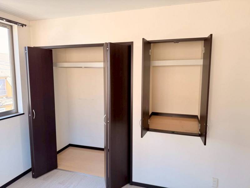 7.8帖の部屋の収納