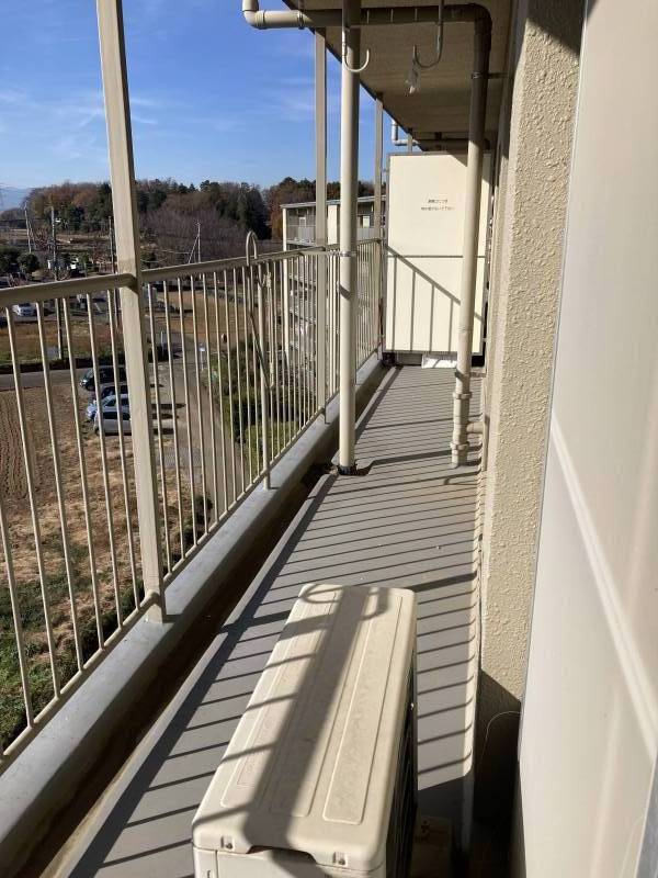 広々バルコニー