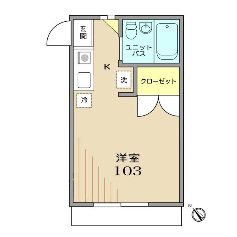 間取は103、203共通