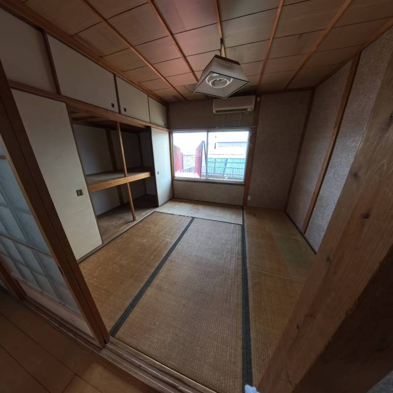 2階和室。全部屋エアコンあり