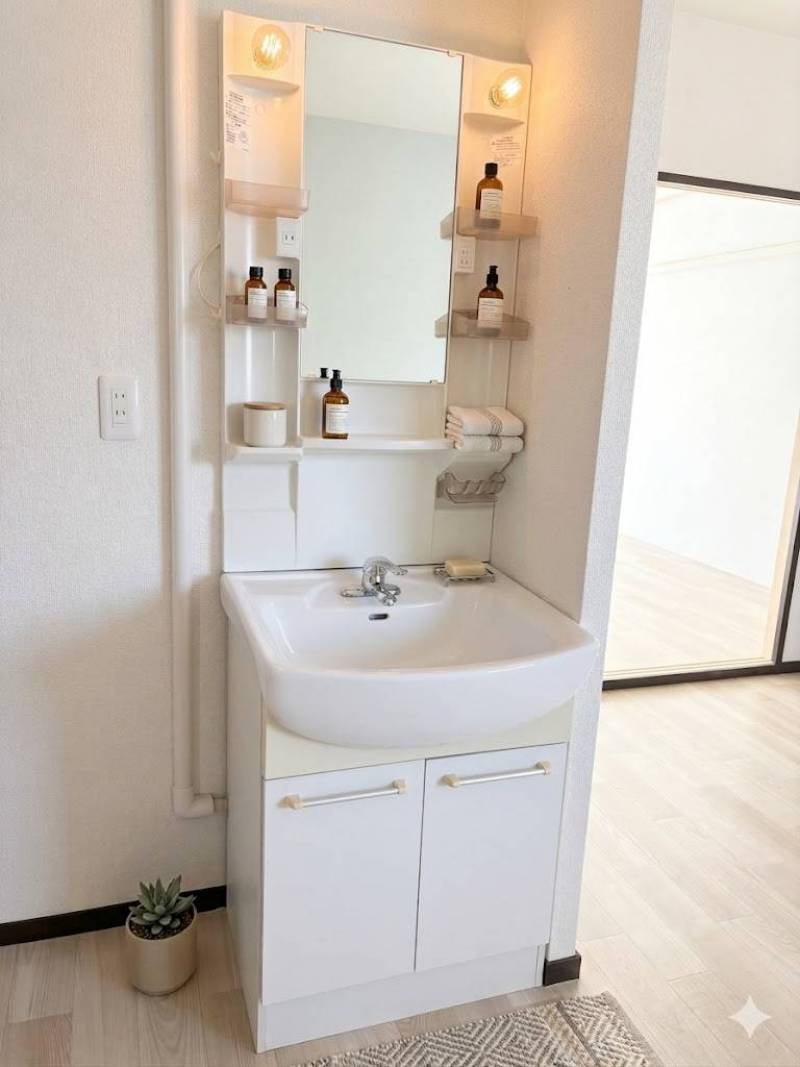 独立洗面台付き！