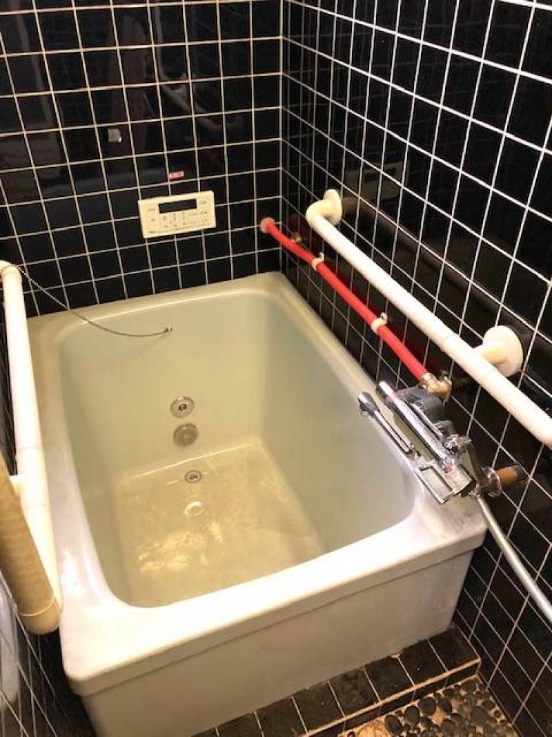 追い焚き！シャワー付き混合水栓！