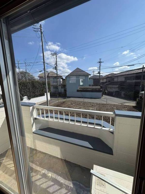 開放感があり、ベランダからの景色は最高です。