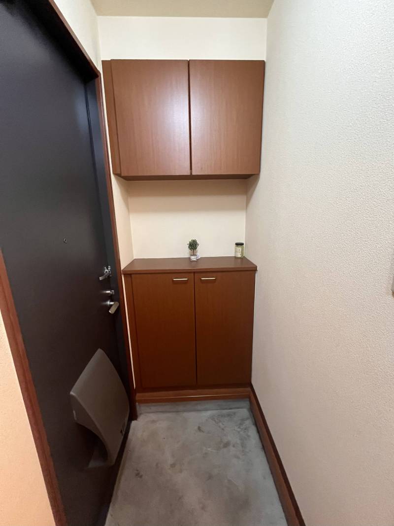 広々とした玄関