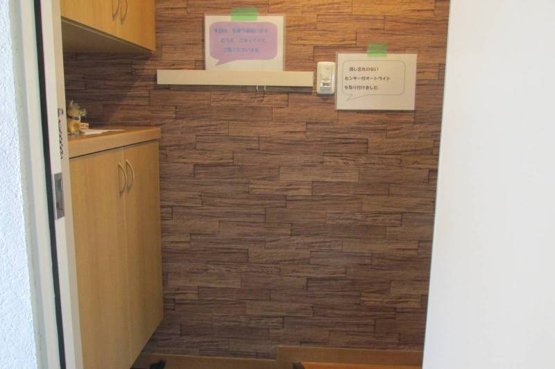 オートセンサーライト付玄関