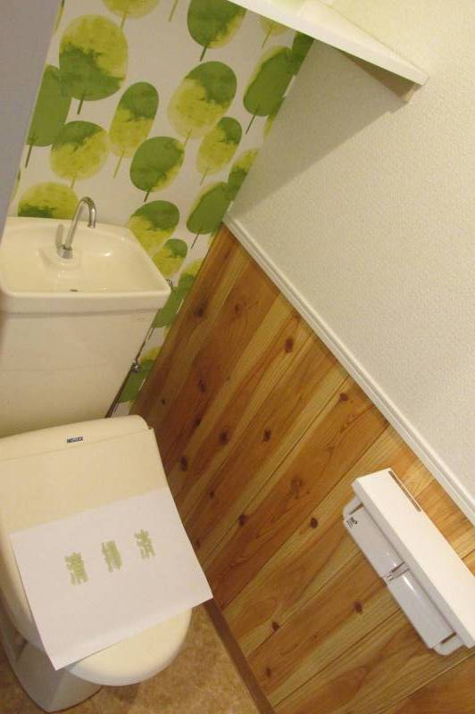 ウオシュレット付トイレ