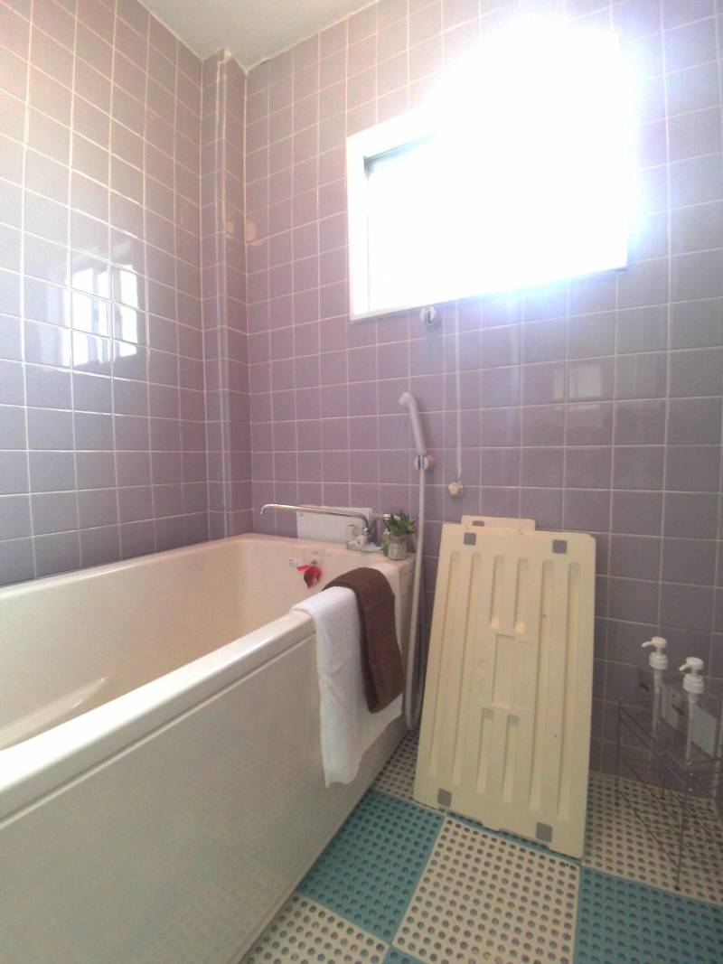 新品の浴槽が気持ち良い♪