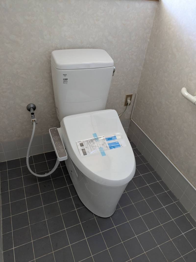 清潔なトイレで毎日気持ち良く過ごせます。