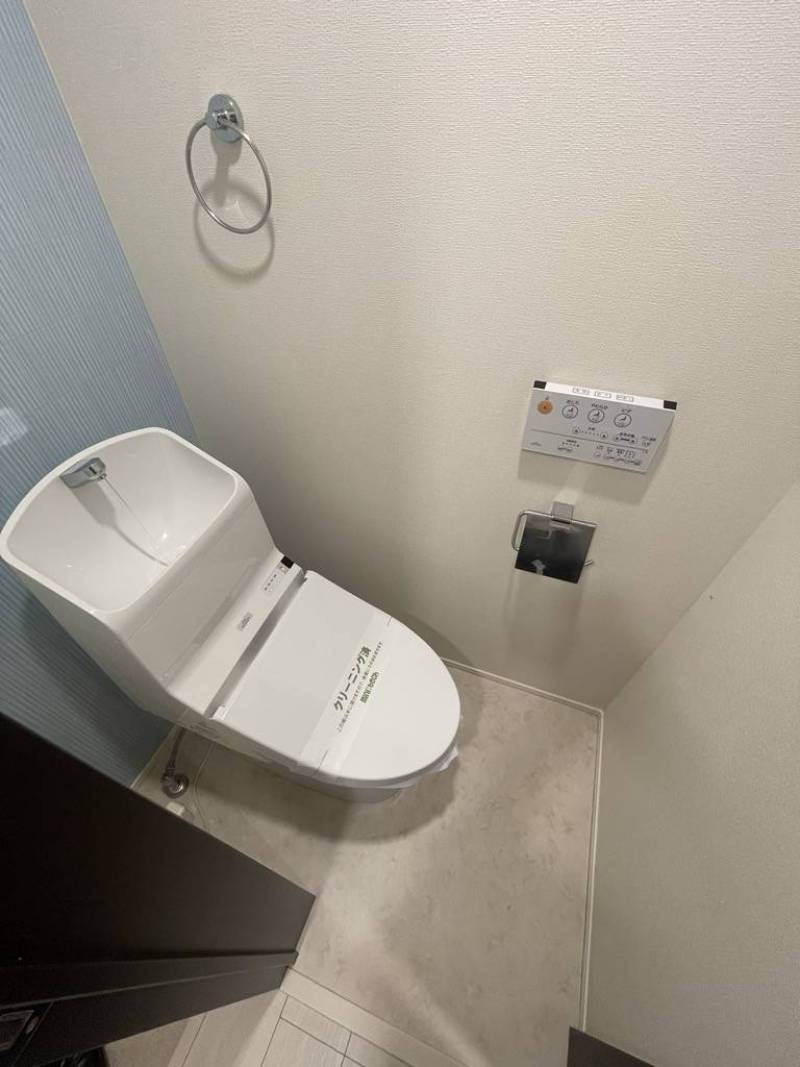 温水洗浄便座で快適です