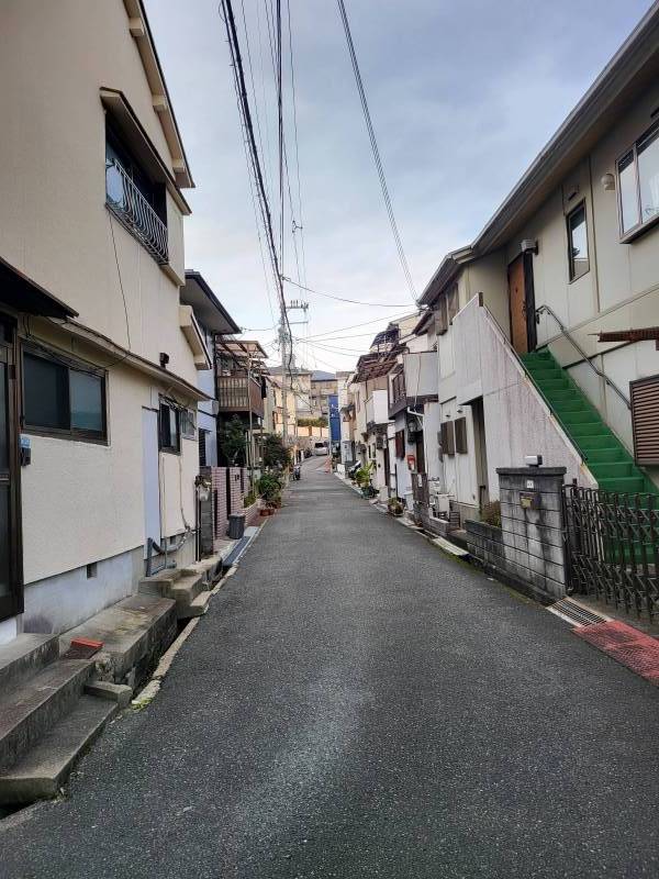 閑静な住宅街。