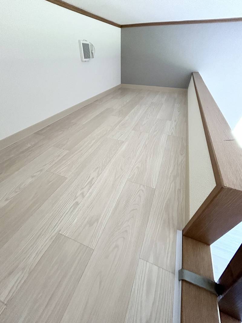 ロフトは寝室にも物置にも使えるのでお部屋広々♪